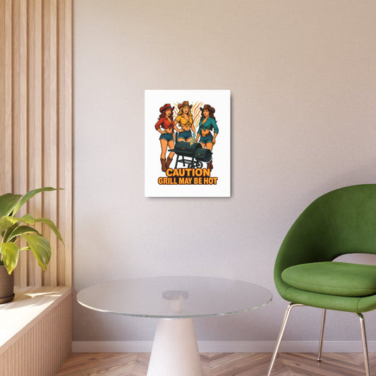 BBQ Grill Metal Art Sign, Rustic Kitchen Decor, Barbecue Wall Art, Unique Gift for Grill Lovers, Fun Outdoor Decor