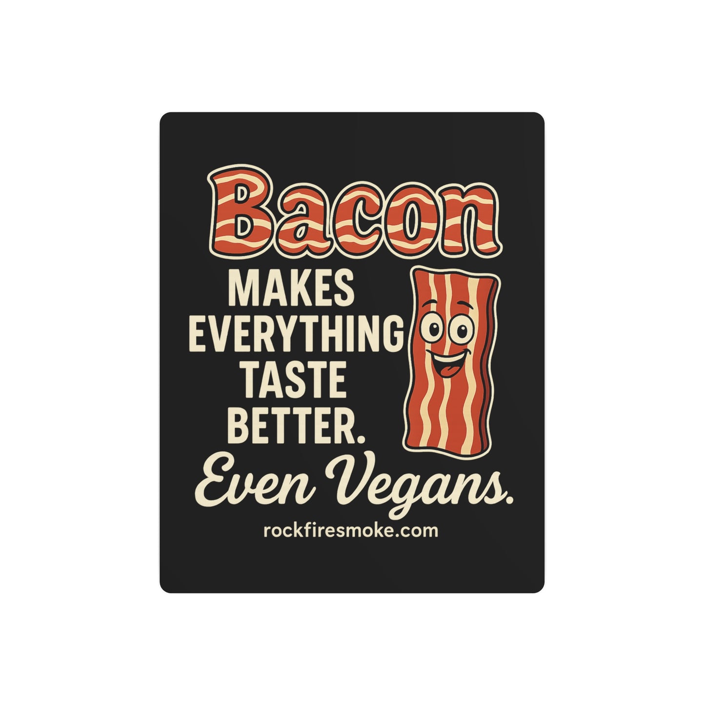 Humorous Metal Art Sign - "Bacon Makes Everything Taste Better" - Kitchen Decor, Gift for Foodies, BBQ Lovers, Funny Wall Art, Unique [...]