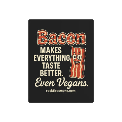 Humorous Metal Art Sign - "Bacon Makes Everything Taste Better" - Kitchen Decor, Gift for Foodies, BBQ Lovers, Funny Wall Art, Unique [...]